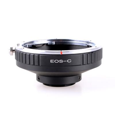 China Aluminum + Brass Core Lens Mount Adapter for E-F-s E-F Mount Lens to C-mount Film Cameras and CCTV Cameras for sale