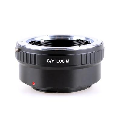 China Pro Aluminum and Brass Core Lens Mount Adapter for CY Lens to EOSM Darkroom (EF-M Mount) Mirrorless for sale