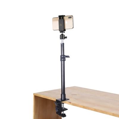 China Lightweight Adjustable Digital Camera Core Table Stand - Desktop Stand 12.9-22 Inch C Clamp Mount Table Stand with 1/4