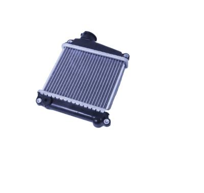 China 128*148*16mm High Performance Motorcycle Aluminum Plastic Aluminum Radiator Motorbike Cooling System for sale