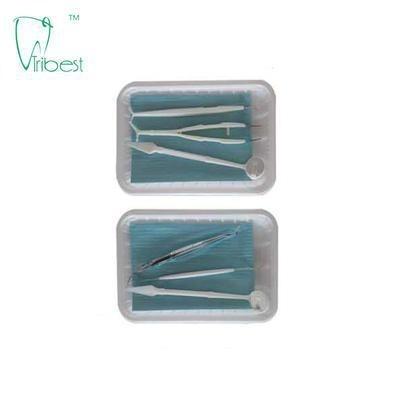 China Plastic 5 In 1 Disposable Dental Kit For Examination for sale