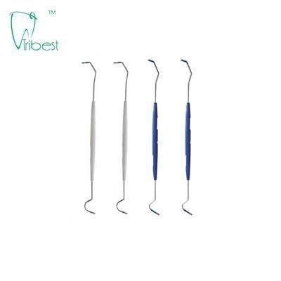 China Double Head Plastic Periodontal Probe Oral Examination Kit for sale