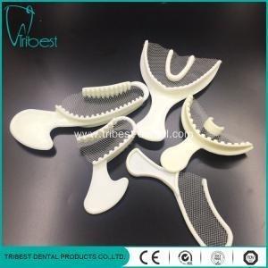 China Mesh Dental Impression Tray de nylon, bandeja triple dental de la mordedura completa del arco en venta