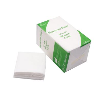 China Weiches Breathable 4x4 nicht gesponnener Gauze Highly Hygroscopic zu verkaufen