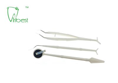 China Plastic 3 In 1 Disposable Dental Kit For Examination 3in1 Dental Kit for sale