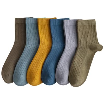 China New Korean Fashion Slouch Japanese Korean Plain Socks Autumn Winter Ladies Stacked Sheer Ruffle Socks Women for sale