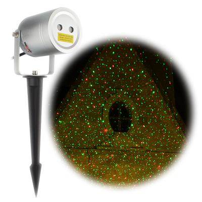 Cina Holiday Decoration Red And Green Wireless Control Laser Christmas Light Moving Outdoor Star Projector in vendita