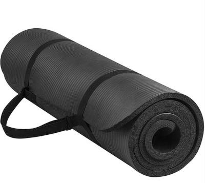 China Wholesale Protable Yoga Mat Custom Logo Thick Yoga Mat Yoga Mat With Strap for sale