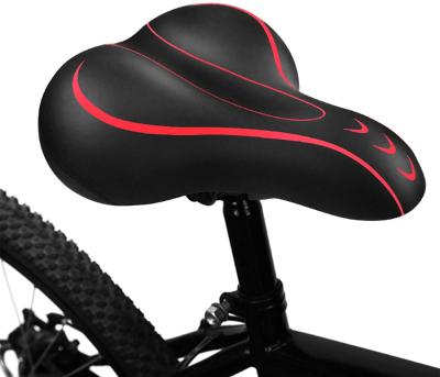 China Comfortable Memory Foam Waterproof Bicycle Saddle for sale