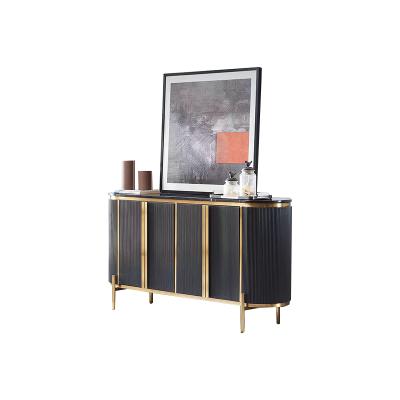 China The other hot sale sideboard and dining room sideboard cabinet factory direct sale gold black gold sideboard modern living room furniture sideboard for sale