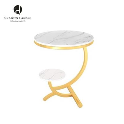 China Factory Wholesale Adjustable Home Furniture Nordic Marble Coffee Tables Modern Minimalist (Height) Side Table For Living Room for sale