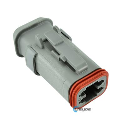 China Automobile 4 Way Plug Connector Shrink Boot Lip German DT06-4S-E008 DT06-4S-E008 for sale