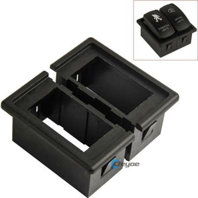 China 2x Car Rocker Switch Clip Panel Patrol Rack Housing ARB Carling Style CR0218HP for sale