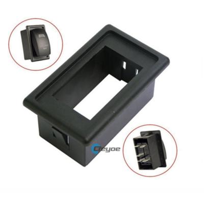 China 1x Laser Rocker Switch Single Panel Weatherproof Backing Hose Case Boxcar Truck Frame CR0110HP for sale