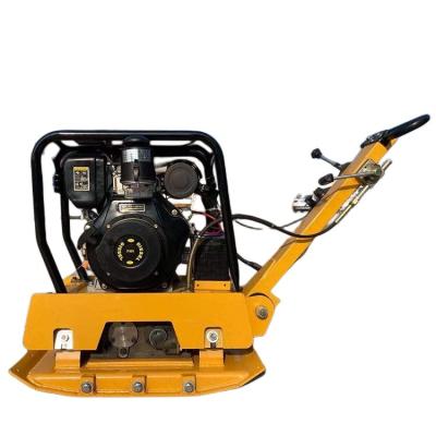 China Hot Sale Construction Road Plate Compactor Vibrator Machine Concrete Road Reversible Vibrating Equipment For Best Sale With Factory Supply for sale