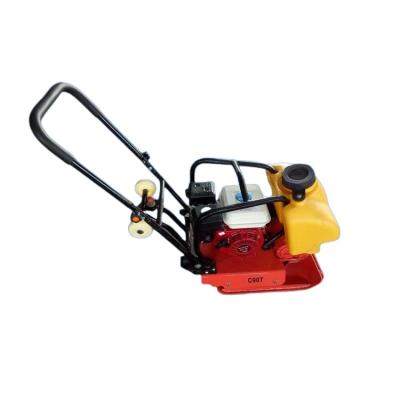 China Hot Sale HZR160 Construction Lady Gasoline Motor Vibratory Plate Compactor Lady Gasoline Plate Compactor for sale