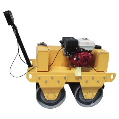 China Building Material Shops Super Promotion VR600 Asphalt Drive Behind Double Drum Road Roller For Sale Small Road Roller With Diesel Engine For Sale for sale