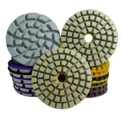 China For Processing Natural Stones In Various Shape 9 Inch 13 Inch Large Size Thick Resin Polish Pad Grinding Wheel For Cement Grinding Stone Ceramic Surface for sale