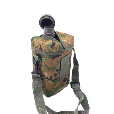 China 2021 fashion viable new style sports camping increasing outdoor plastic water bottles army canteen bottle for sale