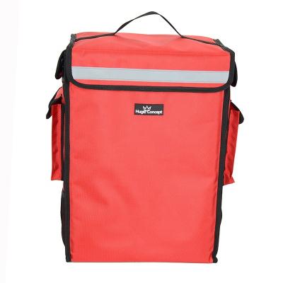 China Waterproof Thermal Delivery Bag Pizza Grocery Cooler Bag Waterproof Backpack for Restaurant Delivery Catering Drivers for sale