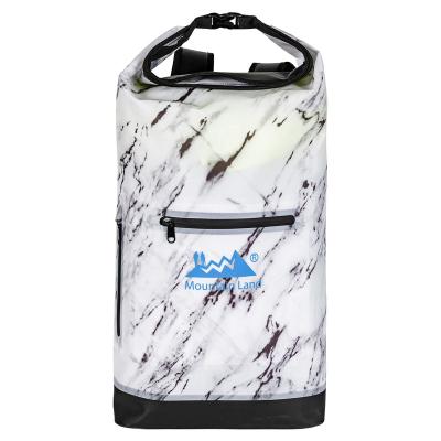 China Waterproof Dry Sack Light Weight Dry Bag Backpack Water Sport Hiking Dry Backpack Shoulder Straps for sale