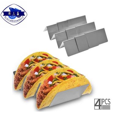 China Küchen-geruchlose Taco-Stand-Halter-Oberteile mit Edelstahl-Bad-Schale zu verkaufen