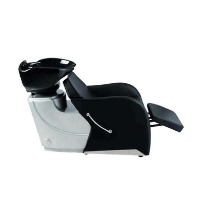 China Modern Hair Washing Unit Hair Washing Chairs Hair Salon Bed Hair Salon Bed Black Shampoo Chair Wash Bed for sale