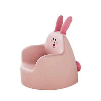 China Modern Children Upholstered Chair Pink Rabbit Sofa Children's sofacute buckshot sofa seat pink Baby Sofa Chair Cartoon for sale