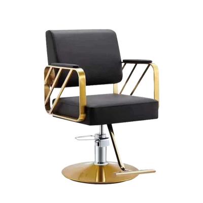 China Modern Hydraulic Hairdressing Haircut Chair Barber Shop Chair Salon Furniture Set Beauty Salon Chair for sale