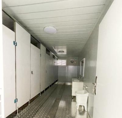 China Prefab Detachable Container House Moveable Toilet Easy Transportation Deployment Te koop