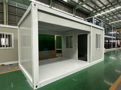 China Temporary / Permanent Prefabricated Container Houses , Sturdy Steel Structure Prefab House Te koop