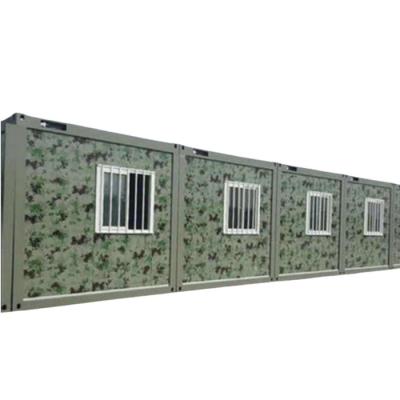 中国 Camouflage Prefabricated Mobile House Container Camp House for Emergency Rescue Epidemic 販売のため