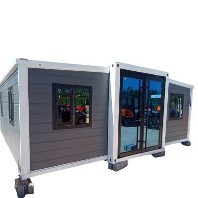 Chine Grande Luxury Prefabricated Houses 40ft 3 In 1 Folding Mobile Homes Modular à vendre