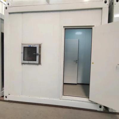 Cina Fast Install Premade Foldable Mobile Container House for Medical Facility Isolation Ward in vendita