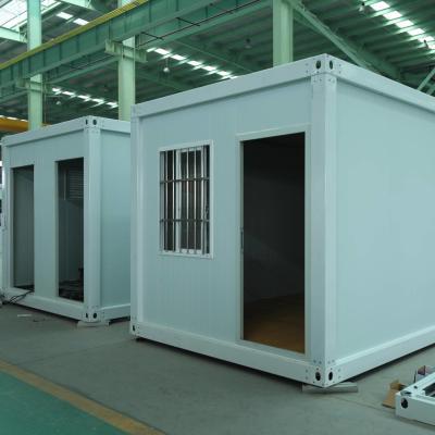 China Prebuilt Temp Rest Area Folding Container House Fast Assembly Foldable Prefab House zu verkaufen