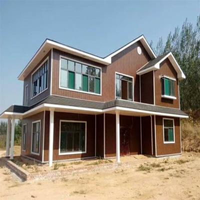 China Light Steel Frame Structure Prefab House Villa Free Design Quick Assembly à venda