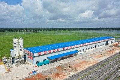 China Strong Strength Steel Structure Housing Belt And Road Designated Processing Shed Workshop for sale