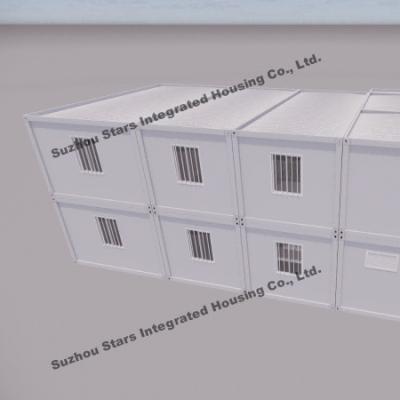 中国 Office Prefabricated Modular House , Prebuilt Modular Homes Two Story 販売のため