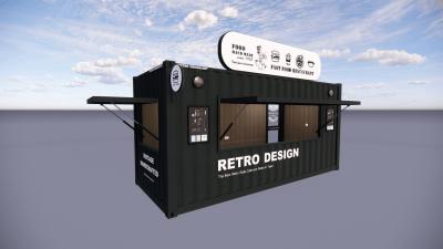 China Store Modified Shipping Container Highly Flexible Quick Assembly Te koop