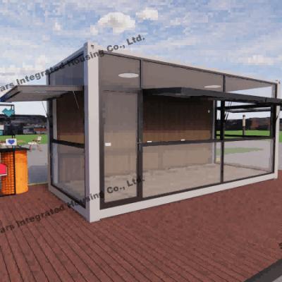 China Modern Sustainable Prefabricated Modular House for Outdoor Party Team Building Area en venta