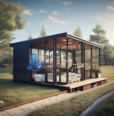 China Lightweight High Strength Prefab Steel House Villa Environmental Friendliness en venta