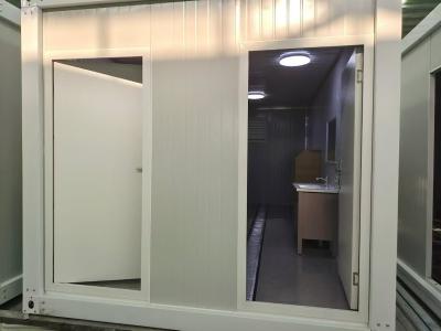 China Badkamer Huis Prefabricated Prefab Container Integrated toilet Te koop