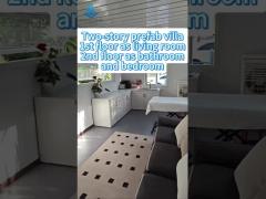 1st floor of Customized prefab two-story detachable container villa