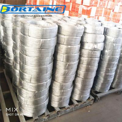 China Rope Fabrics 7*7 1*19 Galvanized Steel Wire Rope 2mm For Clutch Brake Cable for sale