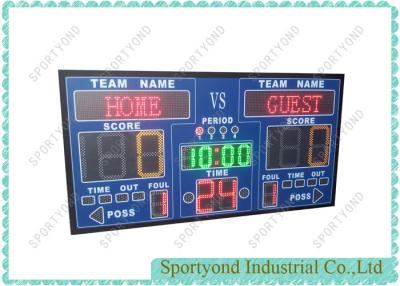 China Multi Sport Led Electronic Scoreboards , Led Digital Gymnasium Scoreboard for sale