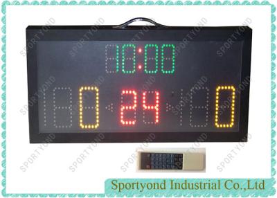 China Portable Electronic Water Polo / Netball Scoreboard , Gym Multisport Scoreboard for sale