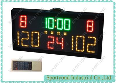 China Stadium Small Portable Electronic Scoreboard Volleyball With Wireless IR Console for sale