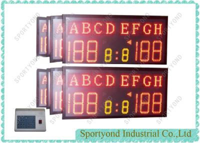 China LED Digital Electronic Volleyball Scoreboard With Wireless Remote , Stadium Scoreboard for sale