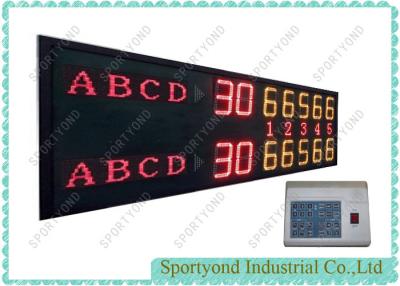 China Super Bright Led Electronic Tennis Score Cards With Player Name Display for sale