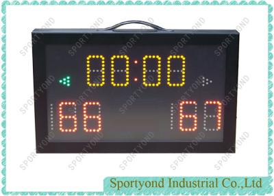 China Futsal / Basketball Small Portable Electronic Scoreboard , Indoor Scores Display Board for sale